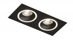 Купить с доставкой по Москве и России Встраиваемый светильник Denkirs DK2062-BK