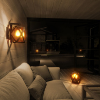 Купить Садово-парковый светильник Elektrostandard Ambra S (35133/S) чёрный