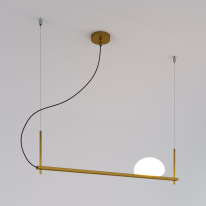 Фото Подвесной светильник Eurosvet 70145/1 латунь