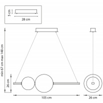 Купить с доставкой по Москве и России Подвесной светильник Lightstar 815336