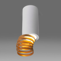 Фото Накладной светильник Elektrostandard DLN102 GU10 белый/золото