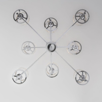 Купить Люстра на штанге Eurosvet 60144/8 хром