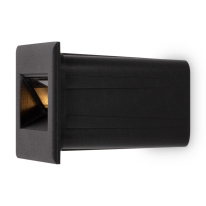 Купить с доставкой по Москве и России Светильник для ступеней Maytoni O045SL-L3B3K