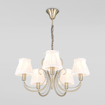 Фото Подвесная люстра Eurosvet 60061/5 античная бронза