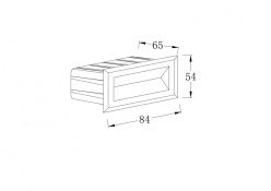 Купить Светильник для ступеней Maytoni O045SL-L3W3K