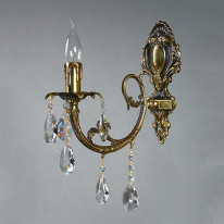 Фото Бра AMBIENTE by BRIZZI 8888/1 PB Tear drop