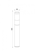 Купить Садово-парковый светильник Maytoni O590FL-L8B4K1