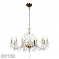 Цена на Подвесная люстра iLamp P9372-10 GD