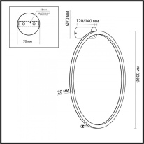 Бра Odeon Light 4386/24WL Бра Odeon Light 4386/24WL в интернет магазине Гет Лайт