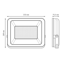Купить с доставкой по Москве и России Прожектор Gauss 613100200P