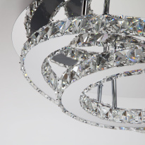 Купить Люстра на штанге Eurosvet 90066/2 хром