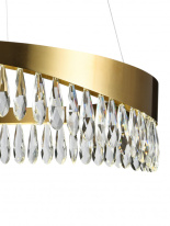 Купить Подвесная люстра Natali Kovaltseva LED LAMPS 81356 GOLD SATIN