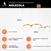 Подвесная люстра Vele Luce VL7244P04 в интернет магазине Гет Лайт