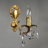 Фото Бра AMBIENTE by BRIZZI 2226/1 AB Tear Drop