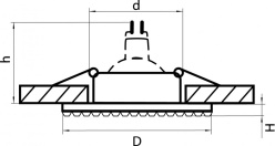 Купить Встраиваемый светильник Lightstar 011914