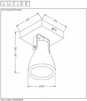 Купить Спот LUCIDE 05910/05/30
