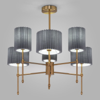 Купить Люстра на штанге Eurosvet 60162/6 латунь