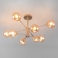 Люстра на штанге Eurosvet 30166/8 золото Цена на Люстра на штанге Eurosvet 30166/8 золото