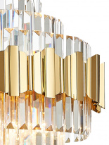 Цена на Каскадная люстра Natali Kovaltseva RUBY 81442/8C GOLD