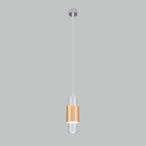 Подвесной светильник Eurosvet 50204/1 LED матовое серебро/матовое золото в интернет магазине Гет Лайт