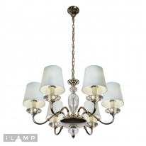 Подвесная люстра iLamp P2345-6 nic в интернет магазине Гет Лайт