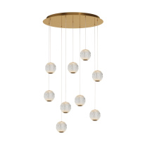 Каскадная люстра Maytoni MOD293PL-L56BS3K Фото Каскадная люстра Maytoni MOD293PL-L56BS3K