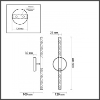 Бра Odeon Light 4370/10WL Купить с доставкой по Москве и России Бра Odeon Light 4370/10WL