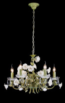 Подвесная люстра Lucia Tucci FIORI DI ROSE 1770.6 Фото Подвесная люстра Lucia Tucci FIORI DI ROSE 1770.6