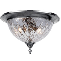 Накладная люстра Crystal Lux NUOVO PL3 CHROME Фото Накладная люстра Crystal Lux NUOVO PL3 CHROME