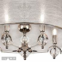 Цена на Подвесная люстра iLamp P2400-5 Nickel