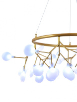 Цена на Подвесная люстра Natali Kovaltseva GRACE 75125/12С GOLD SATIN