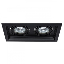 Фото Встраиваемый светильник ARTE Lamp A6661PL-2BK