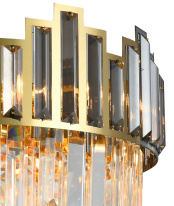 Купить Каскадная люстра Natali Kovaltseva IMPERIUM 76018/10C GOLD PLATED