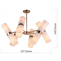 Купить Люстра на штанге F-Promo 2617-12P