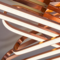 Купить Накладной светильник Eurosvet 90133/6 розовое золото