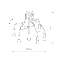 Купить с доставкой по Москве и России Накладная люстра Nowodvorski 9274