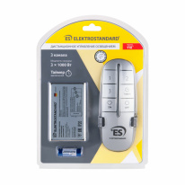 Купить Пульт управления для электроустановки Elektrostandard Пульт управления Y10 Серебро (3 канала)