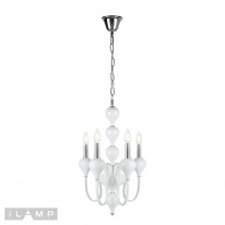 Цена на Подвесная люстра iLamp 88003-4 WH