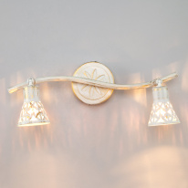 Купить Спот Eurosvet 20027/2 белый с золотом