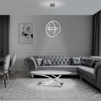 Подвесной светильник Eurosvet 90245/3 хром в интернет магазине Гет Лайт