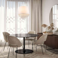 Подвесная люстра Escada 652/5S White Купить с доставкой по Москве и России Подвесная люстра Escada 652/5S White