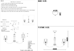 Купить Люстра на штанге Crystal Lux CAMILA SP8 GOLD