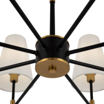 Цена на Люстра на штанге Freya FR5196PL-08BBS