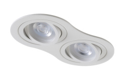 Встраиваемый светильник Crystal Lux CLT 001C2 WH Фото Встраиваемый светильник Crystal Lux CLT 001C2 WH