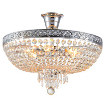 Фото Люстра на штанге Natali Kovaltseva BAROCCO 81404/6C CHROME