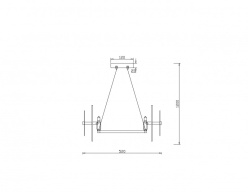 Цена на Подвесная люстра Freya FR5172PL-06BS