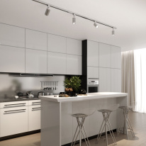 Цена на Светильник на шине Elektrostandard Spike GU10 Хром (MRL 1011) однофазный