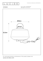 Настольная лампа LUCIDE 45504/01/65 в интернет магазине Гет Лайт