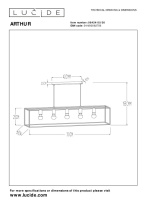 Подвесной светильник LUCIDE 08424/05/30 в интернет магазине Гет Лайт