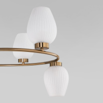 Цена на Подвесная люстра Eurosvet 30183/6 латунь